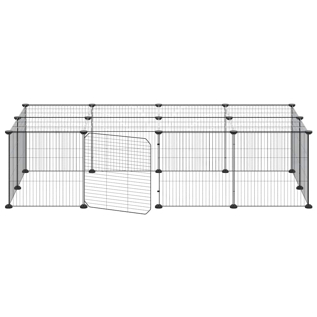 Pet Cage | Black | Powder-coated steel | Good for Small to Medium Pets
