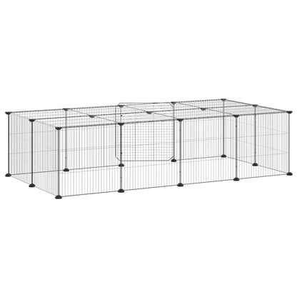 Pet Cage | Black | Powder-coated steel | Good for Small to Medium Pets