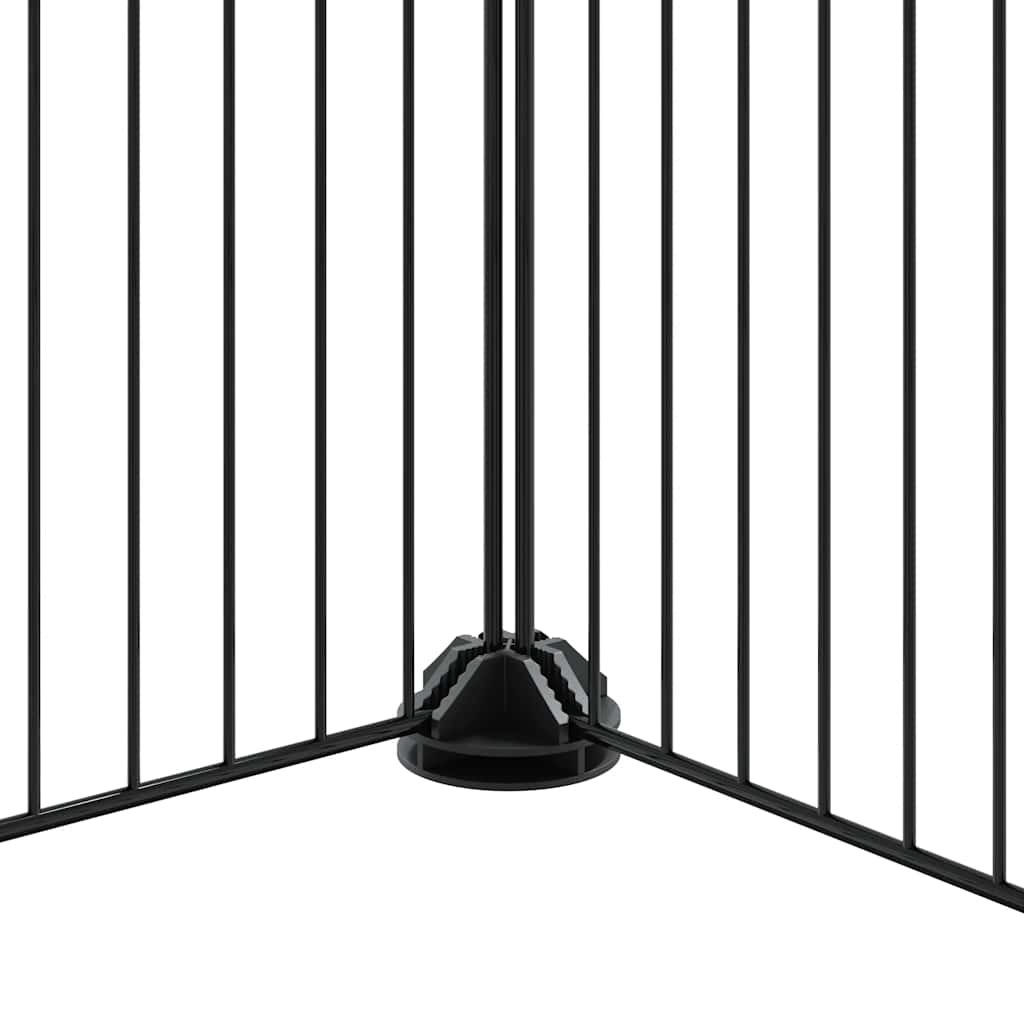 Pet Cage | Black | Powder-coated steel | Adjustable up to 35x35 cm panels