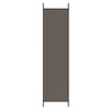 4-Panel Room Divider Anthracite 200x200 cm Fabric