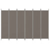 6-Panel Room Divider Anthracite 300x200 cm Fabric