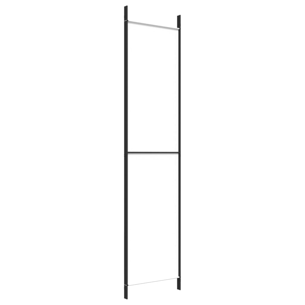 3-Panel Room Divider White 59.1"x86.6" Fabric