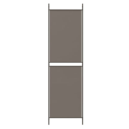 4-Panel Room Divider Anthracite 200x180 cm Fabric