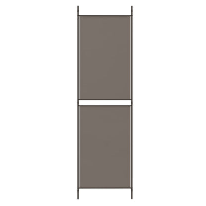 6-Panel Room Divider Anthracite 300x220 cm Fabric