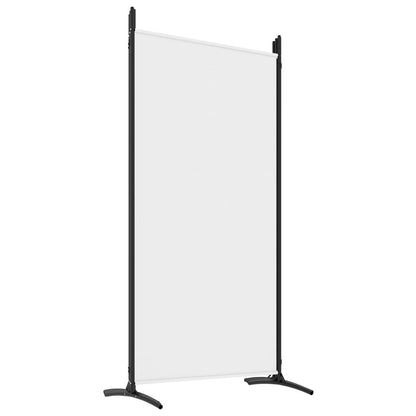 6-Panel Room Divider White 520x180 cm Fabric