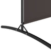 6-Panel Room Divider Brown 204.7"x70.9" Fabric