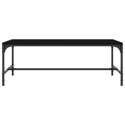 Coffee Table Black 100x50x35 cm Engineered Wood