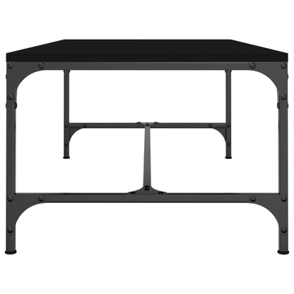 Coffee Table Black 100x50x35 cm Engineered Wood