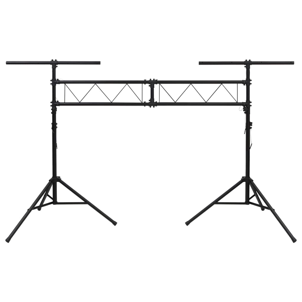 Light Stand Black 338x115x(180-300) cm Steel