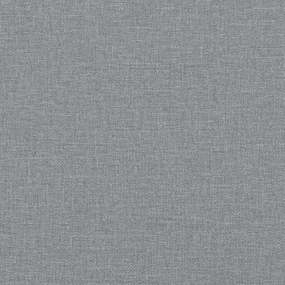 Reclining Office Chair Light Grey Fabric
