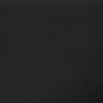 Reclining Office Chair Black Faux Leather