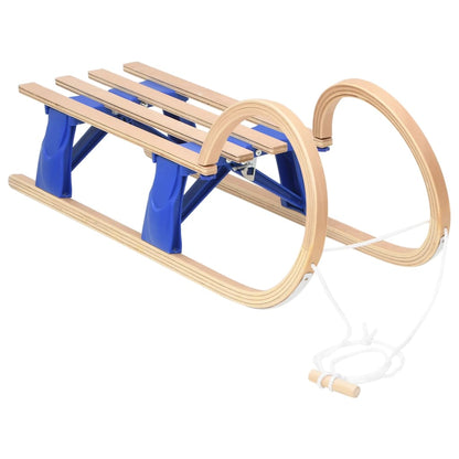 Foldable Sledge 110 cm Plywood