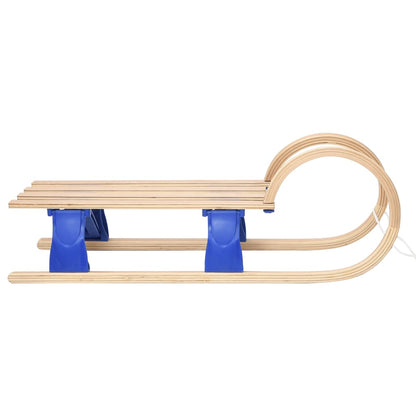 Foldable Sledge 110 cm Plywood