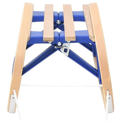 Foldable Sledge 110 cm Plywood