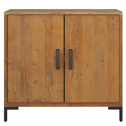 Sideboard Brown 75x35x70 cm Solid Pinewood