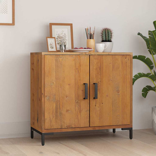 Sideboard Brown 75x35x70 cm Solid Pinewood