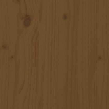 TV Cabinet Honey Brown 80x34x40 cm Solid Wood Pine