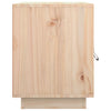 Bedside Cabinet 40x34x45 cm Solid Wood Pine