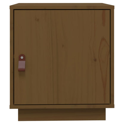 Bedside Cabinets 2 pcs Honey Brown 40x34x45 cm Solid Wood Pine