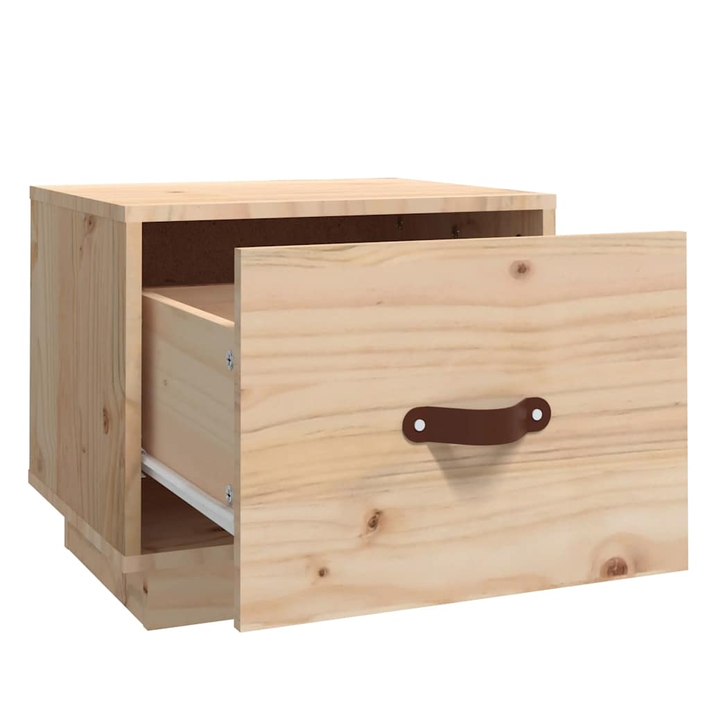 Bedside Cabinet 40x34x35 cm Solid Wood Pine