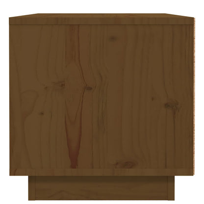 Bedside Cabinets 2 pcs Honey Brown 40x34x35 cm Solid Wood Pine