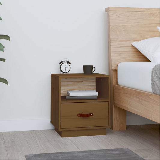 Bedside Cabinet | Honey Brown