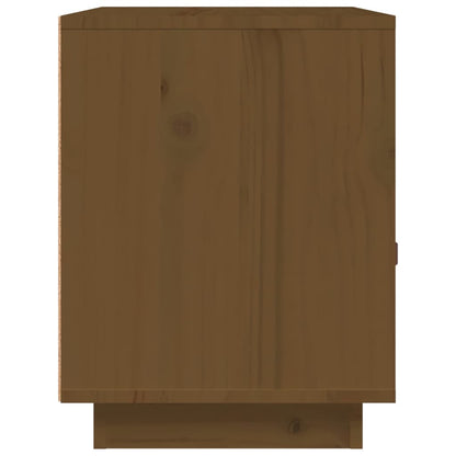 Bedside Cabinets 2 pcs Honey Brown 40x34x45 cm Solid Wood Pine