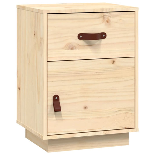 Bedside Cabinet 40x34x55 cm Solid Wood Pine