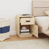 Bedside Cabinet 40x34x55 cm Solid Wood Pine
