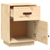 Bedside Cabinet 40x34x55 cm Solid Wood Pine