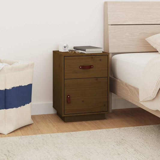 Bedside Cabinet | Honey brown