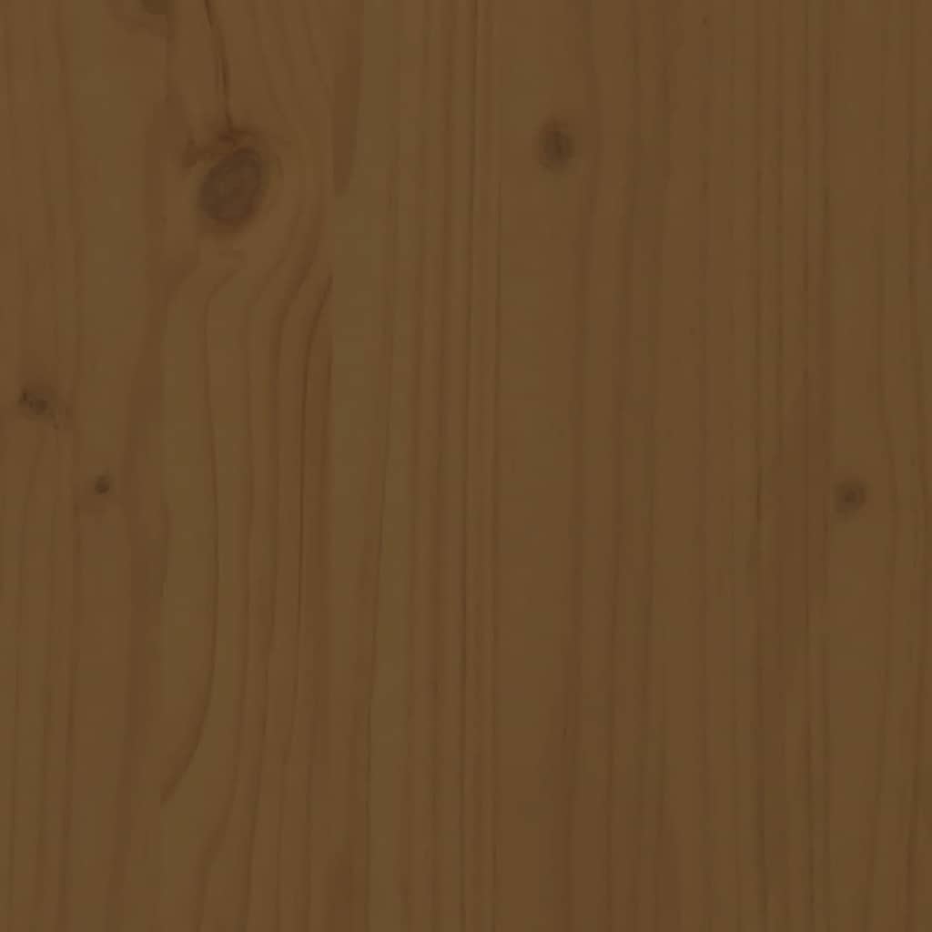 Bedside Cabinets 2 pcs Honey Brown 40x34x55 cm Solid Wood Pine