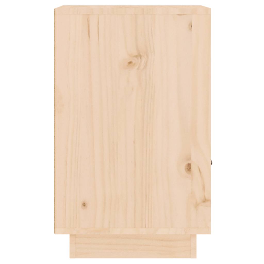 Bedside Cabinets 2 pcs 40x34x55 cm Solid Wood Pine