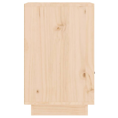 Bedside Cabinets 2 pcs 40x34x55 cm Solid Wood Pine