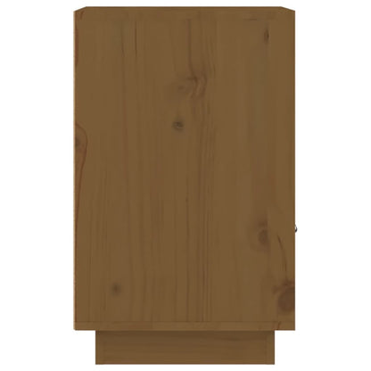 Bedside Cabinets 2 pcs Honey Brown 40x34x55 cm Solid Wood Pine