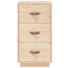 Bedside Cabinet 40x40x75 cm Solid Wood Pine