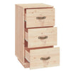 Bedside Cabinet 40x40x75 cm Solid Wood Pine