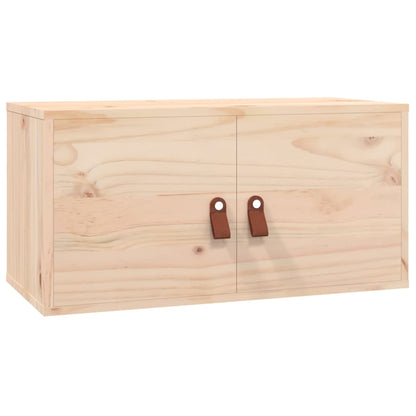 Wall Cabinet 60x30x30 cm Solid Wood Pine