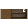 Wall Cabinets 2 pcs Honey Brown 80x30x30 cm Solid Wood Pine