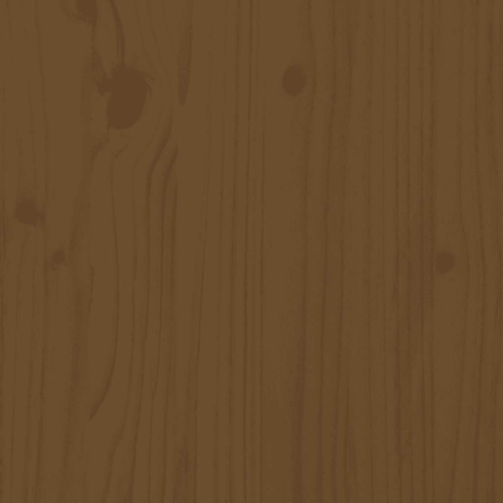 Dressing Table Honey Brown 95x50x134 cm Solid Wood Pine