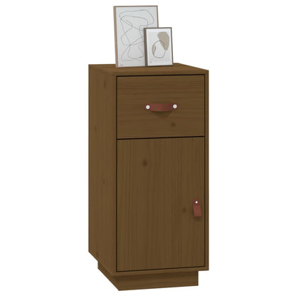Sideboard Honey Brown 34x40x75 cm Solid Wood Pine