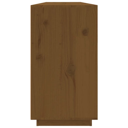 Sideboard Honey Brown 100x40x75 cm Solid Wood Pine