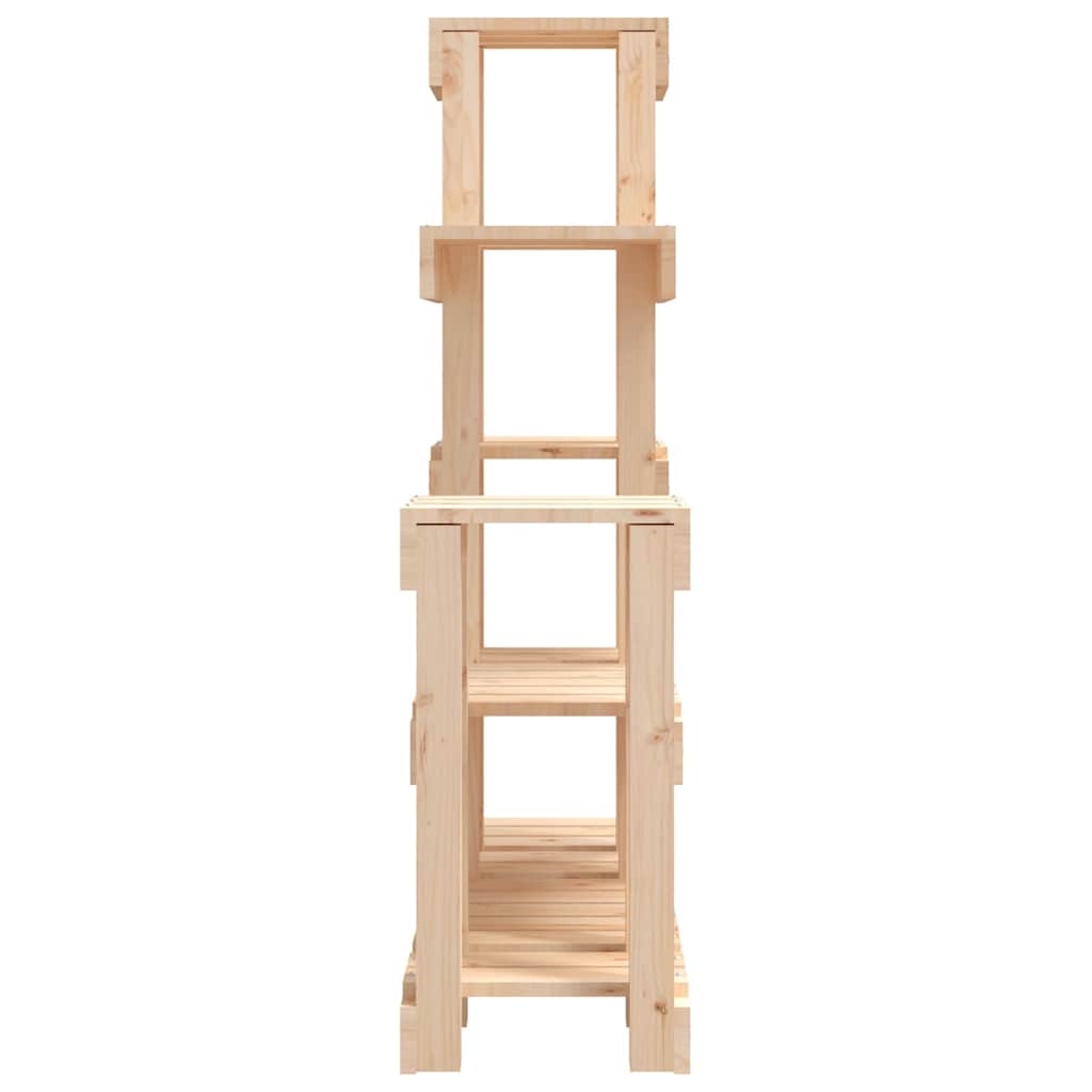 Plant Stand 92x25x97 cm Solid Wood Pine
