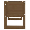 Planter Honey Brown 78x40x52 cm Solid Wood Pine