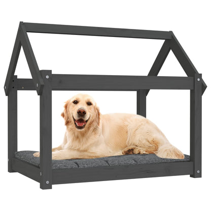 Dog Bed | Grey | Solid pine wood | Medium | Durable | Dog Bed