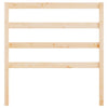 Bed Headboard 95x4x100 cm Solid Wood Pine