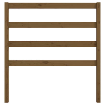Bed Headboard Honey Brown 95x4x100 cm Solid Wood Pine