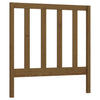 Bed Headboard Honey Brown 95x4x100 cm Solid Wood Pine