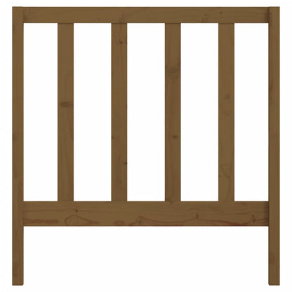 Bed Headboard | Honey Brown | Solid Pine Wood | Single | Appealing Design
