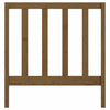 Bed Headboard Honey Brown 95x4x100 cm Solid Wood Pine